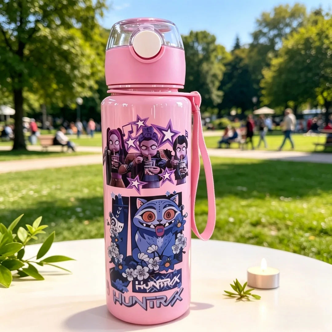 Cartoon Figure Water Bottle,