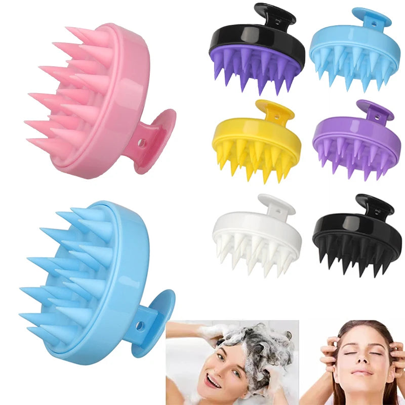 Silicone Shampoo Brush Head