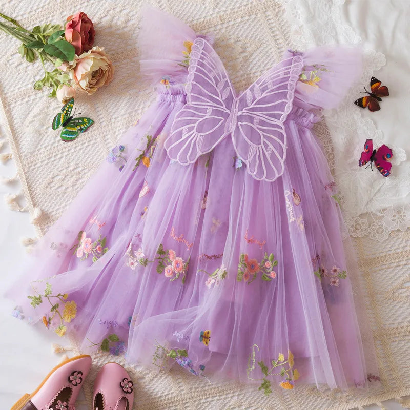 Girls' Dress Summer Floral