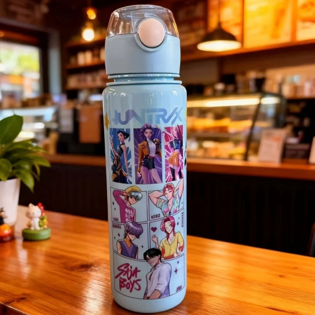 Cartoon Figure Water Bottle,