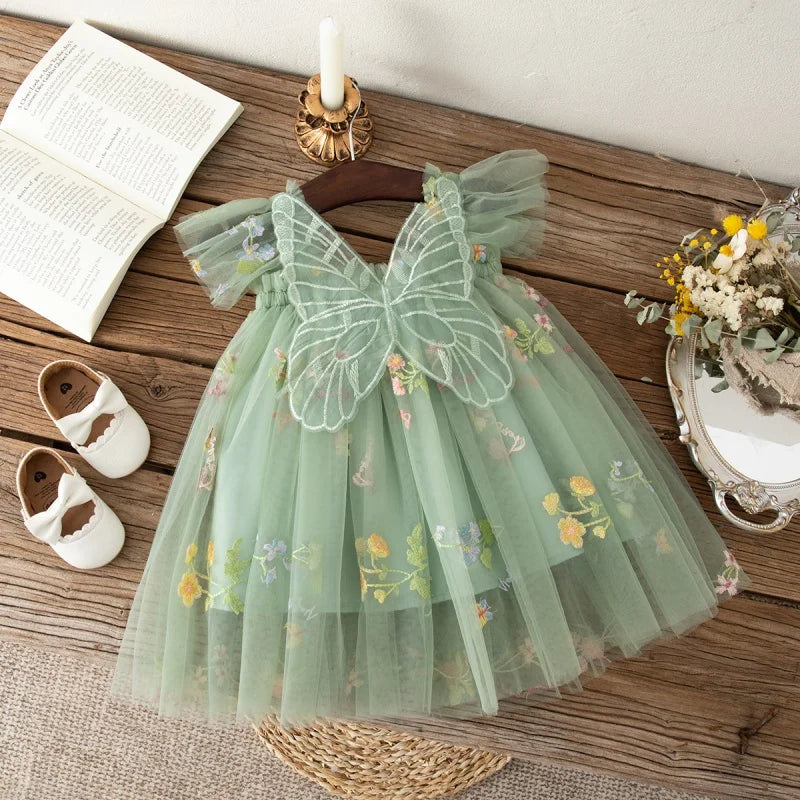 Girls' Dress Summer Floral