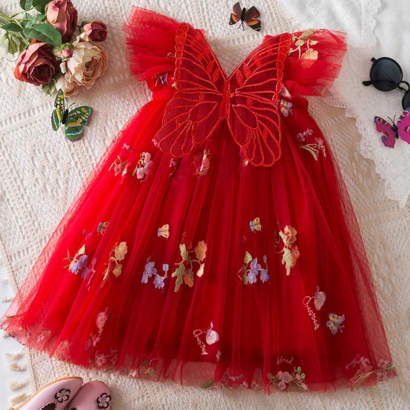 Girls' Dress Summer Floral