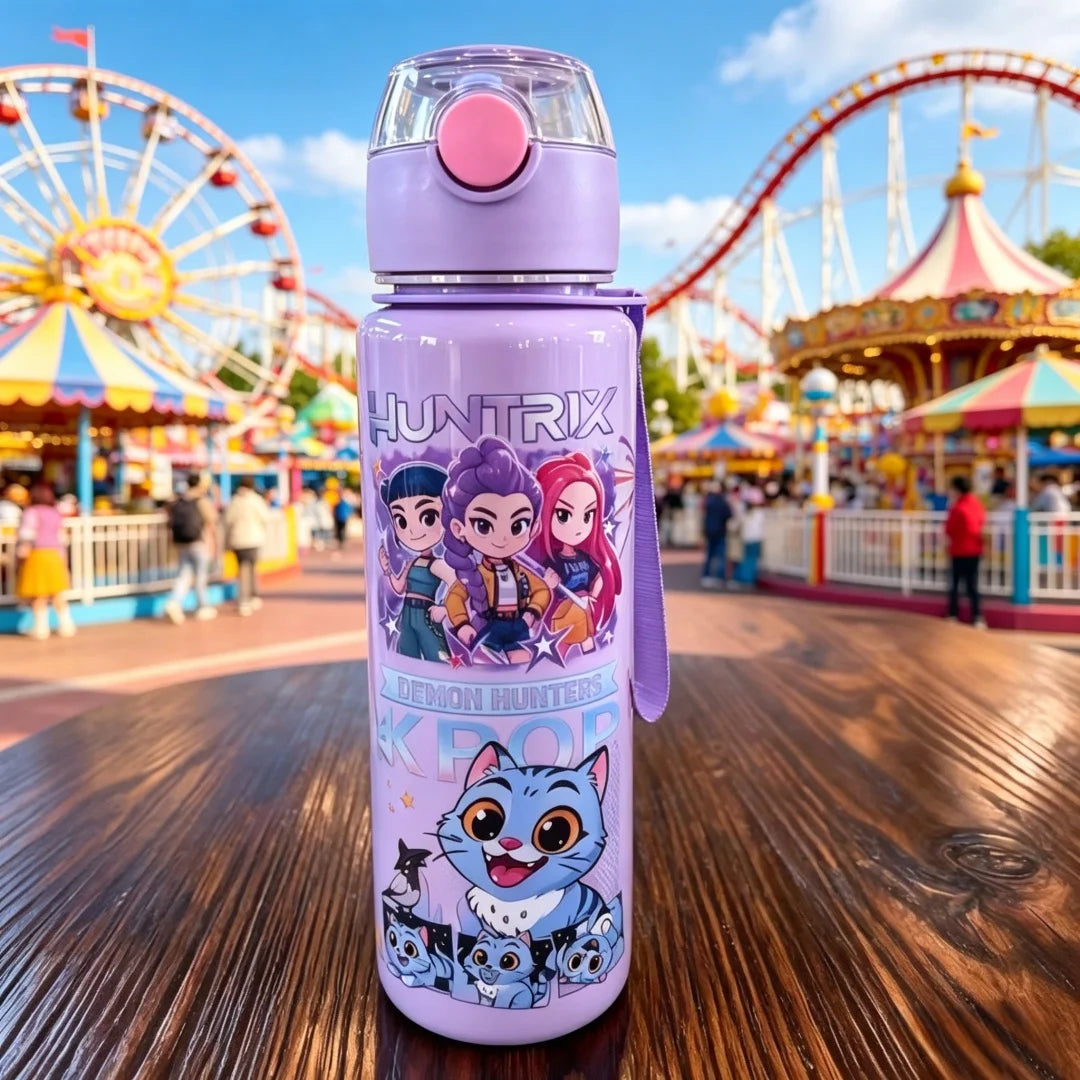 Cartoon Figure Water Bottle,