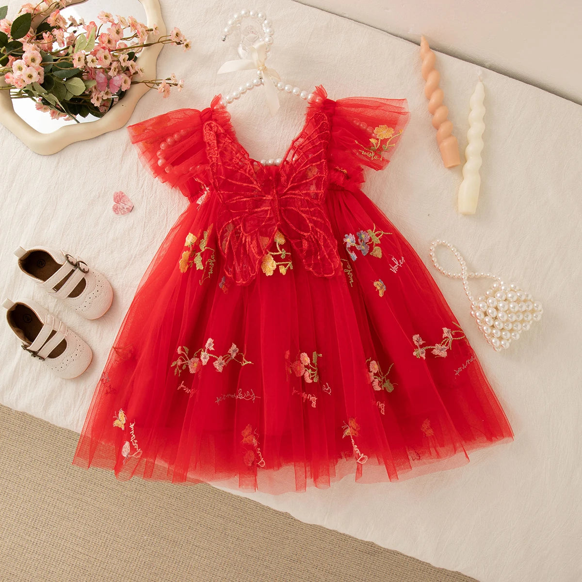 Girls' Dress Summer Floral