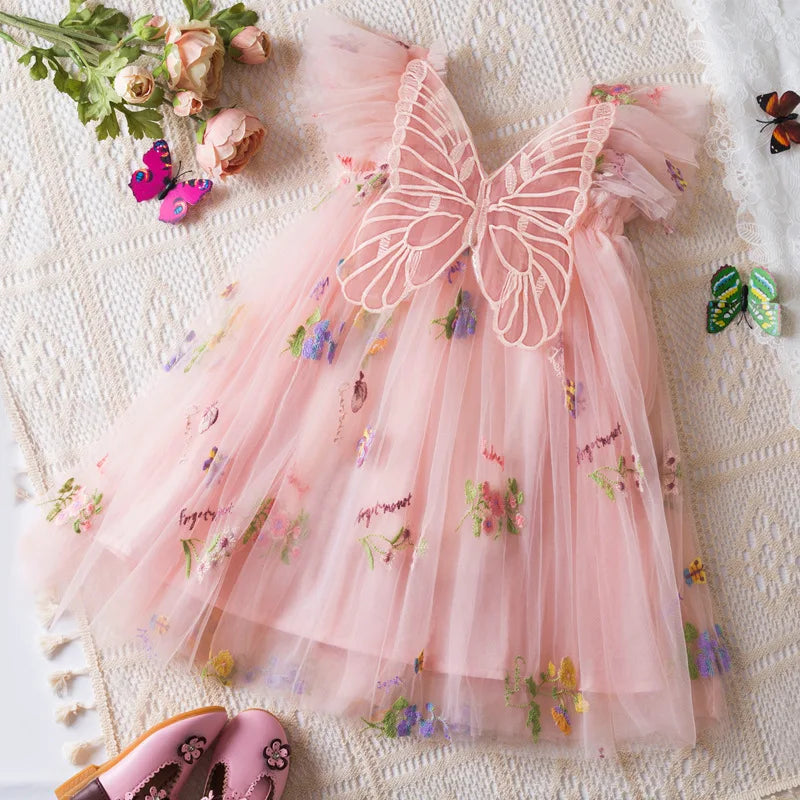 Girls' Dress Summer Floral