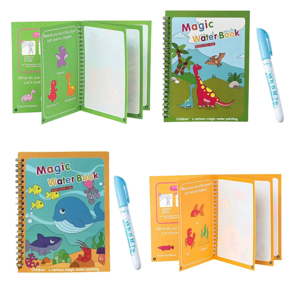 Magical Book Water Montessori Toys