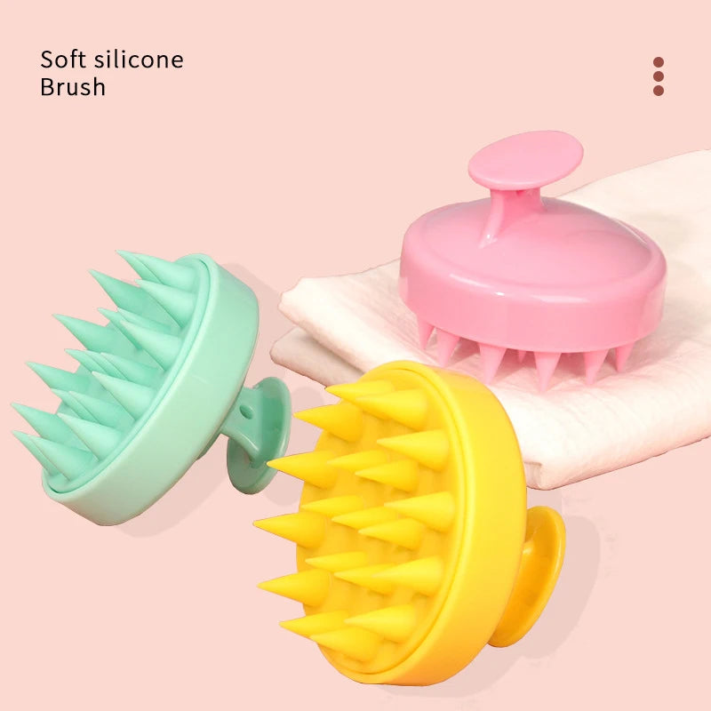 Silicone Shampoo Brush Head