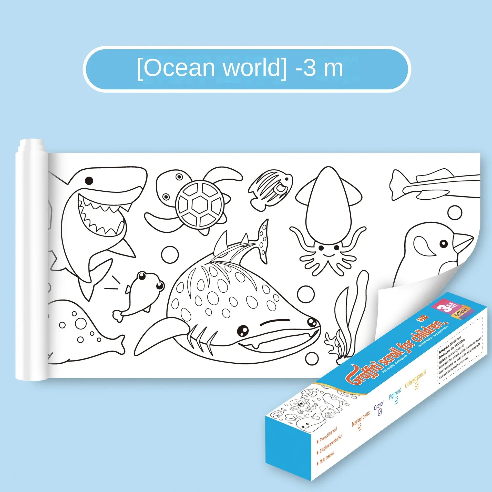 3 Meters Children Montessori Toys Early