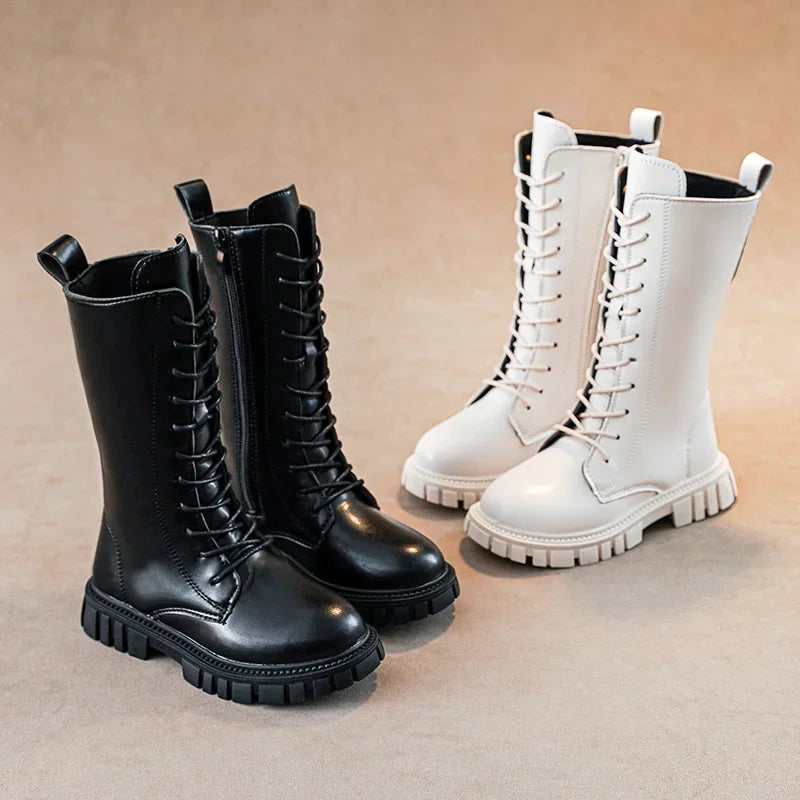 Autumn/Winter ZIP Fashion Cool Baby Girls