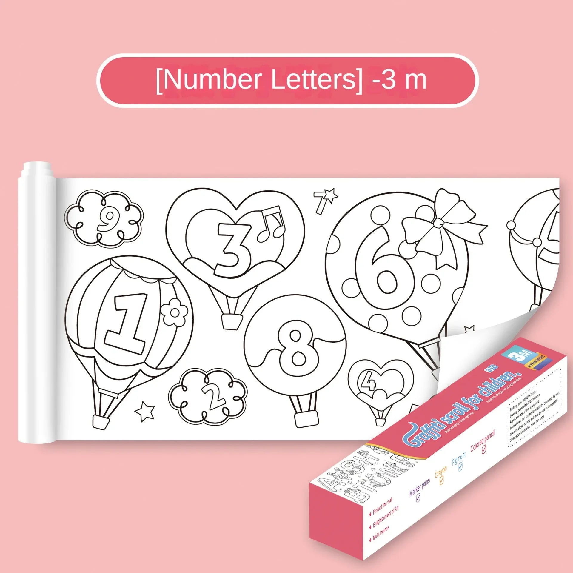 3 Meters Children Montessori Toys
