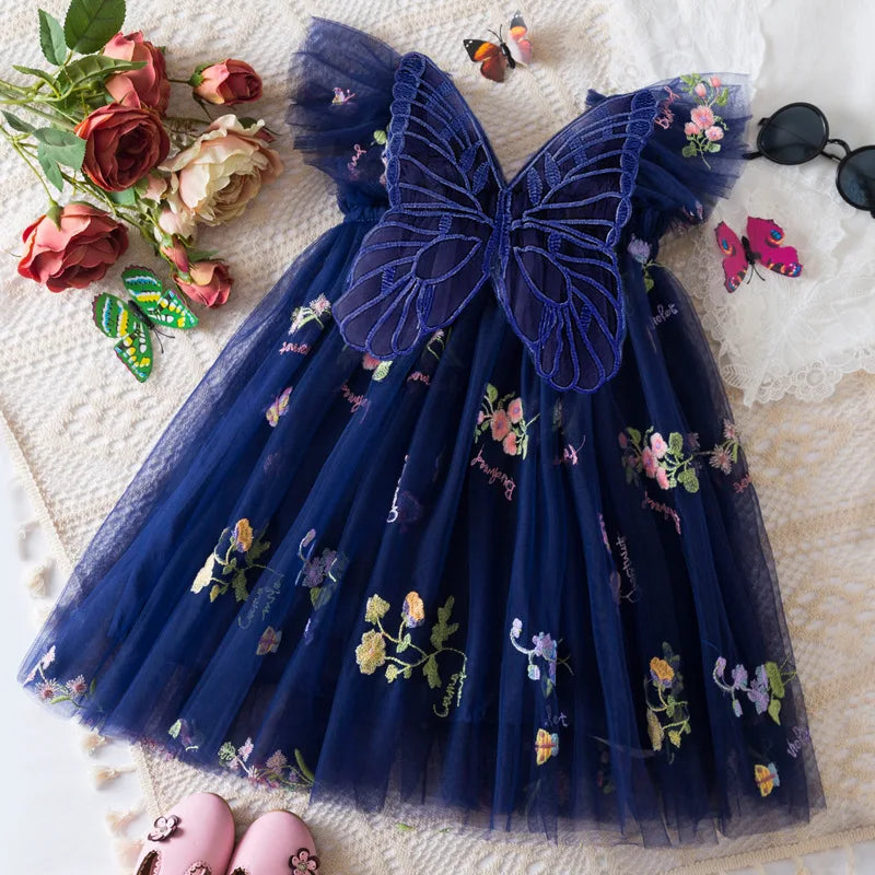 Girls' Dress Summer Floral