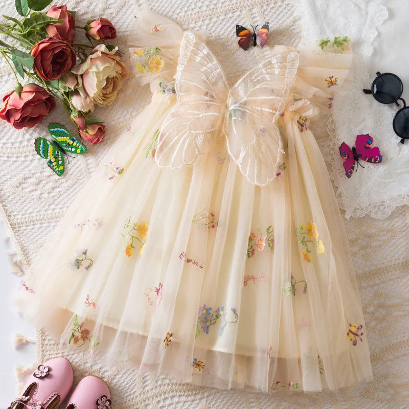 Girls' Dress Summer Floral