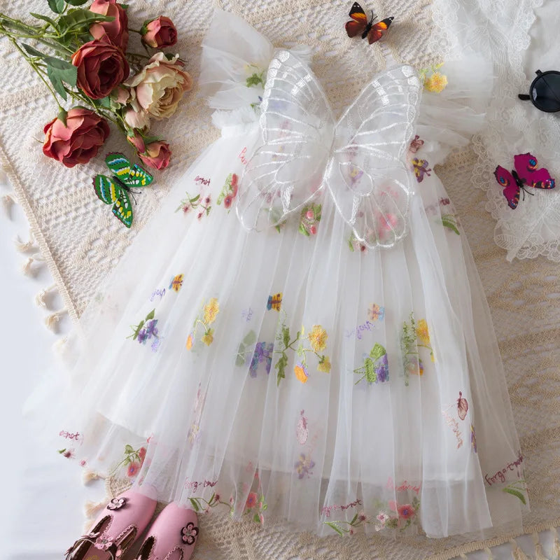 Girls' Dress Summer Floral