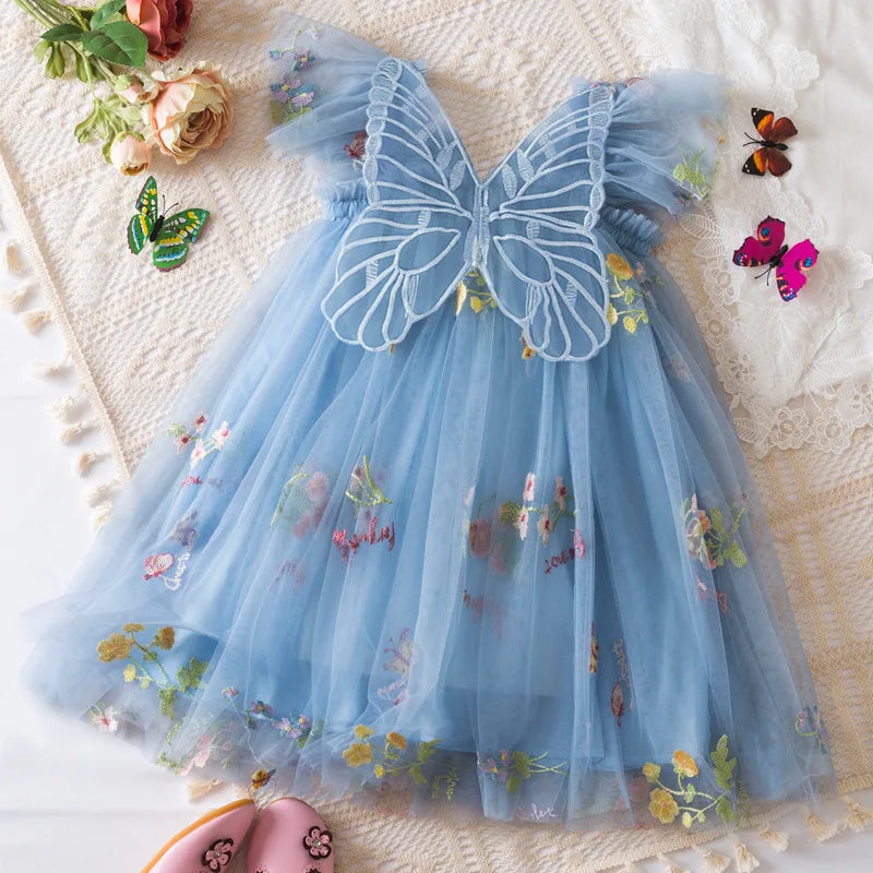 Girls' Dress Summer Floral