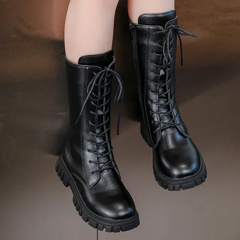 Autumn/Winter ZIP Fashion Cool Baby Girls
